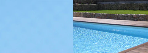 Liner elbtal elite Piscina Celeste - blue sky